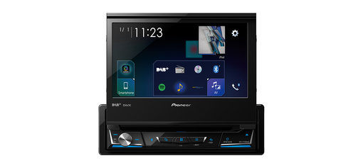 dynamisch Kustlijn verzameling Pioneer AVH-Z7200DAB klapscherm Carplay Android DAB radio – Car Care Woensel