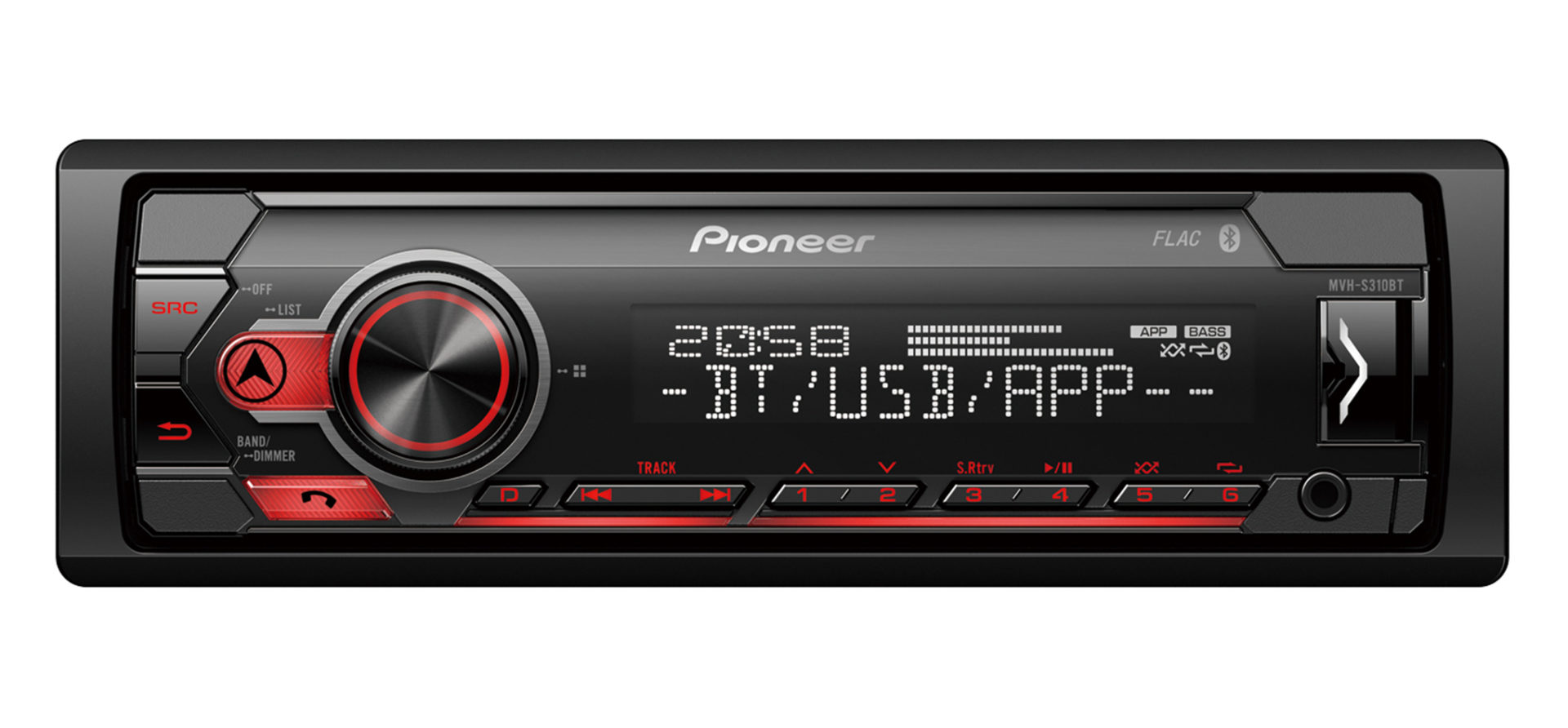 repertoire Subjectief zich zorgen maken Pioneer MVH-S310BT Autoradio met Bluetooth USB en Aux – Car Care Woensel