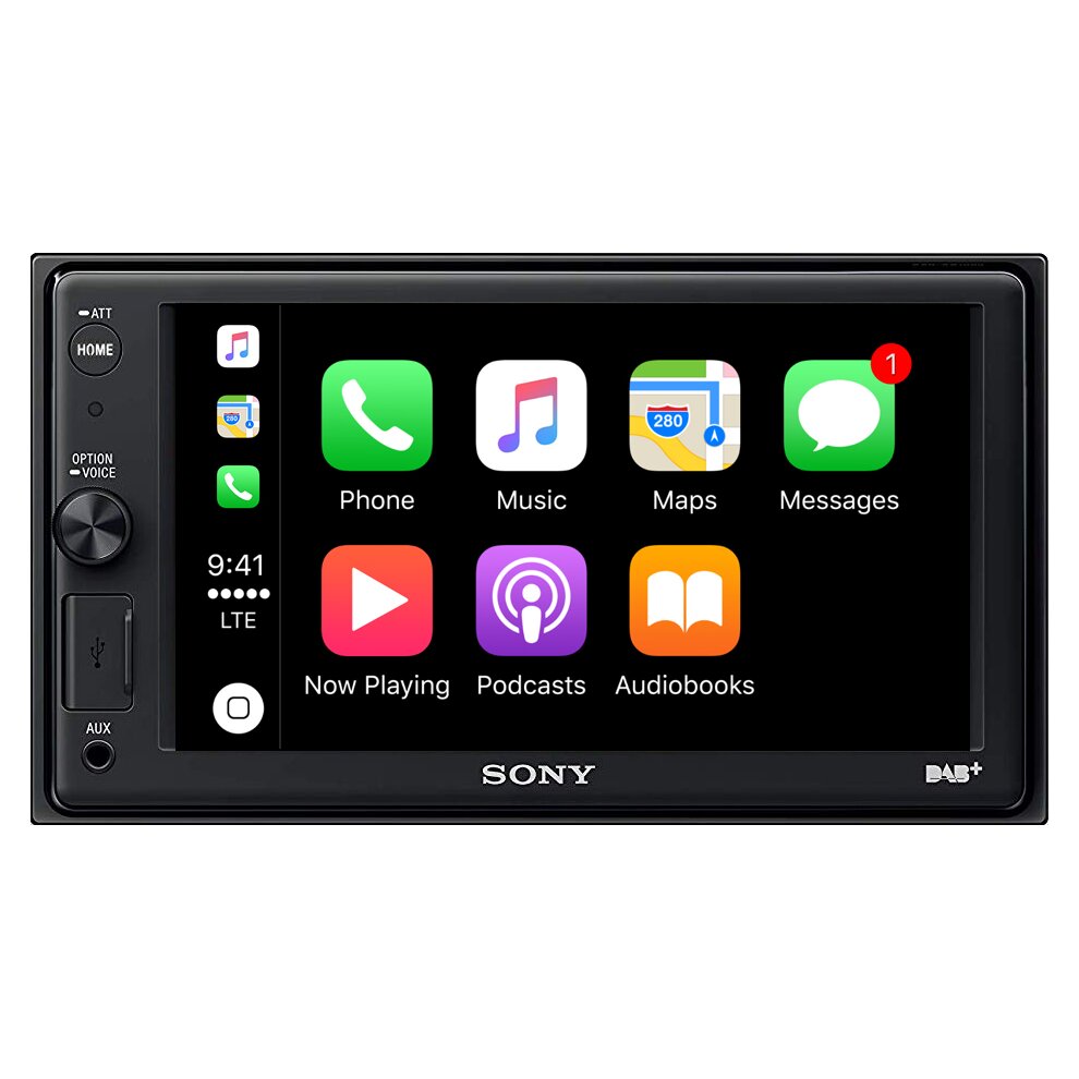 Ik heb een contract gemaakt Oraal prototype Sony XAV-AX1005DB 2 DIN Apple CarPlay DAB+ Bluetooth USB – Car Care Woensel