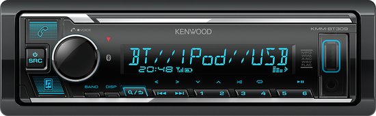 Kenwood KMM-BT309 autoradio USB Bluetooth